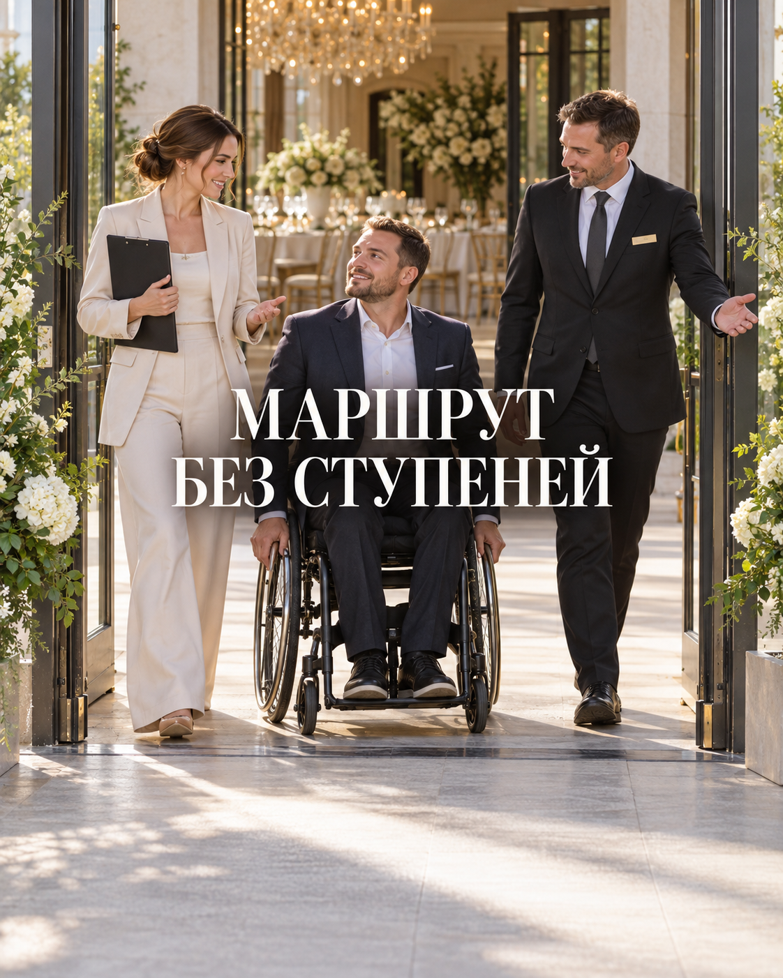 Маршрут без ступеней: тест площадки за 25 минут