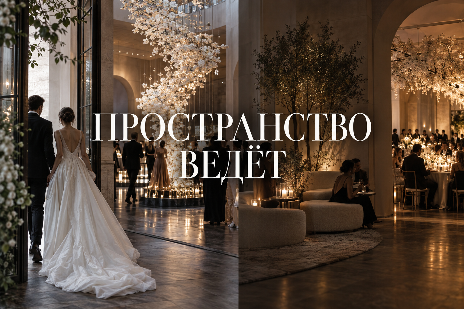 Свадьба как выставка: кураторский подход к пространству