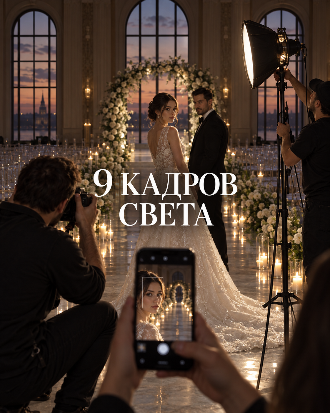 Световой тест площадки: три времени и девять контрольных кадров