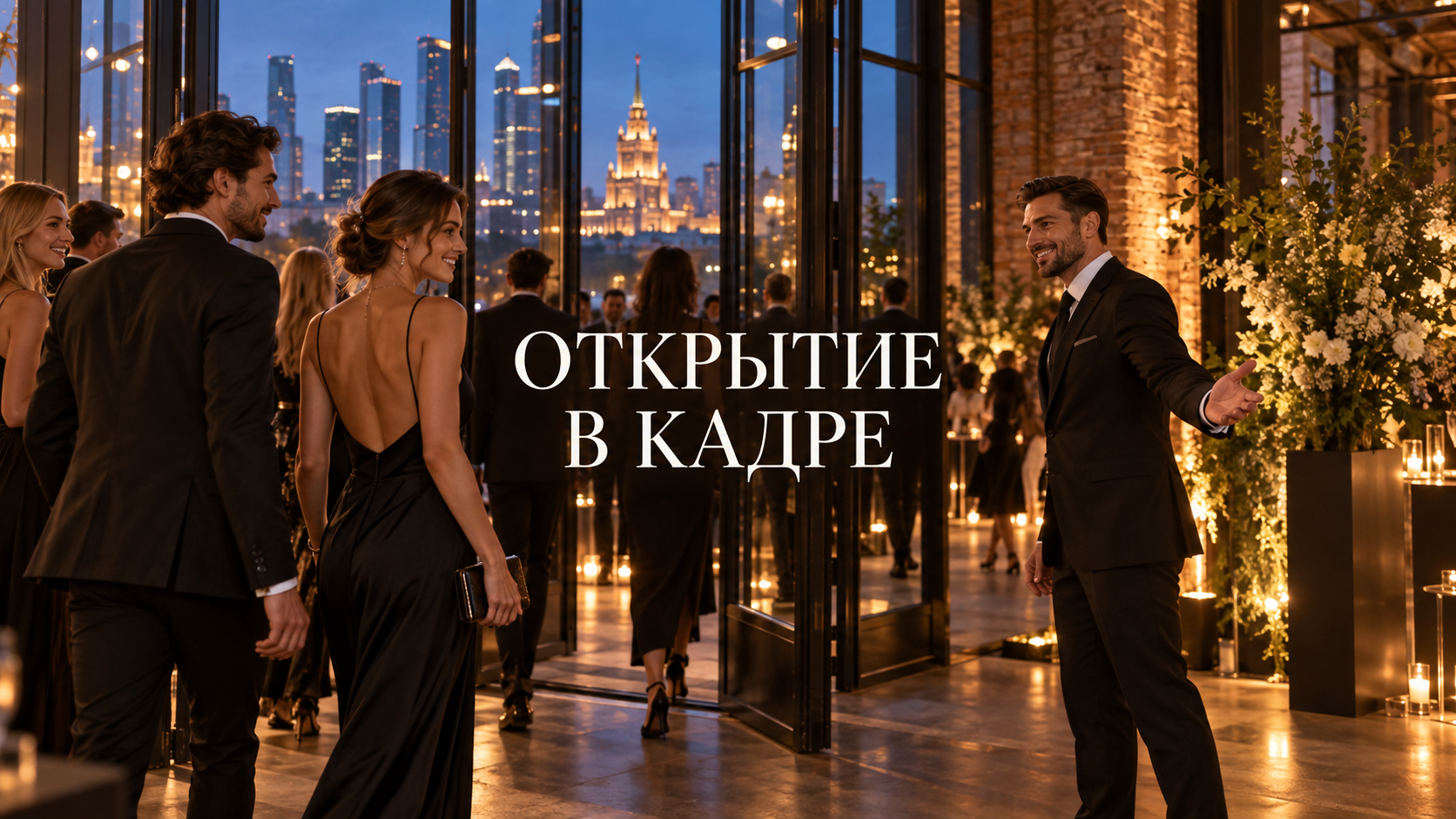Открытие в кадре