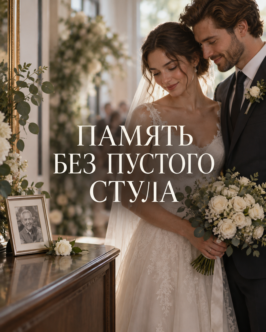 Один памятный жест на свадьбе: 90 секунд без пустого стула